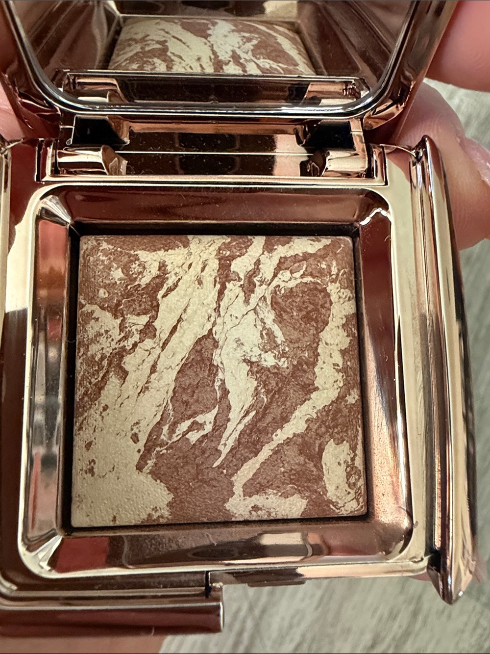 Hourglass Marbled Bronzer & Highlight mini